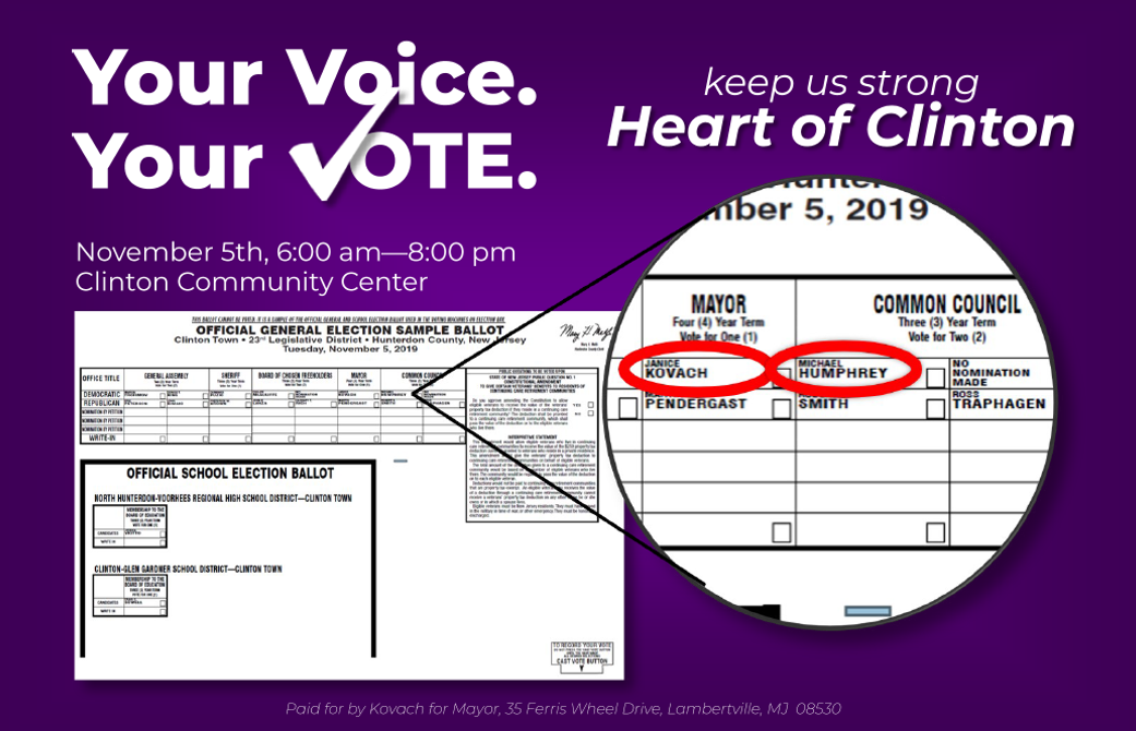 Get Out The Vote Mailer - www.visualbreakthroughs.com